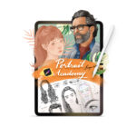 Procreate Portrait Academy (Lifetime access) - 3 monthly payments