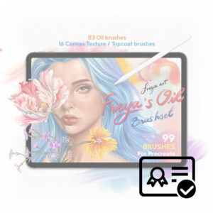 Commercial license for Oil Brush Set