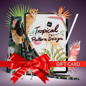 🎁 Buy As A Gift: Procreate Tropical Pattern Mastery