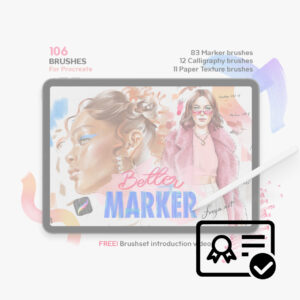 Commercial license for Better Marker Brush set