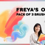 Procreate Oil Paint Brushes | Freya's Oil Pack of 3 Brushes