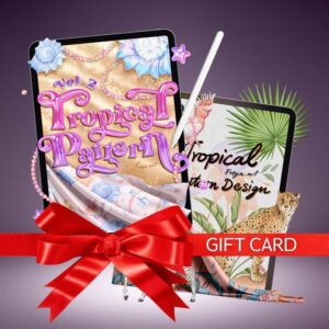 🎁 Buy As A Gift: Tropical Pattern Mastery Bundle for Procreate