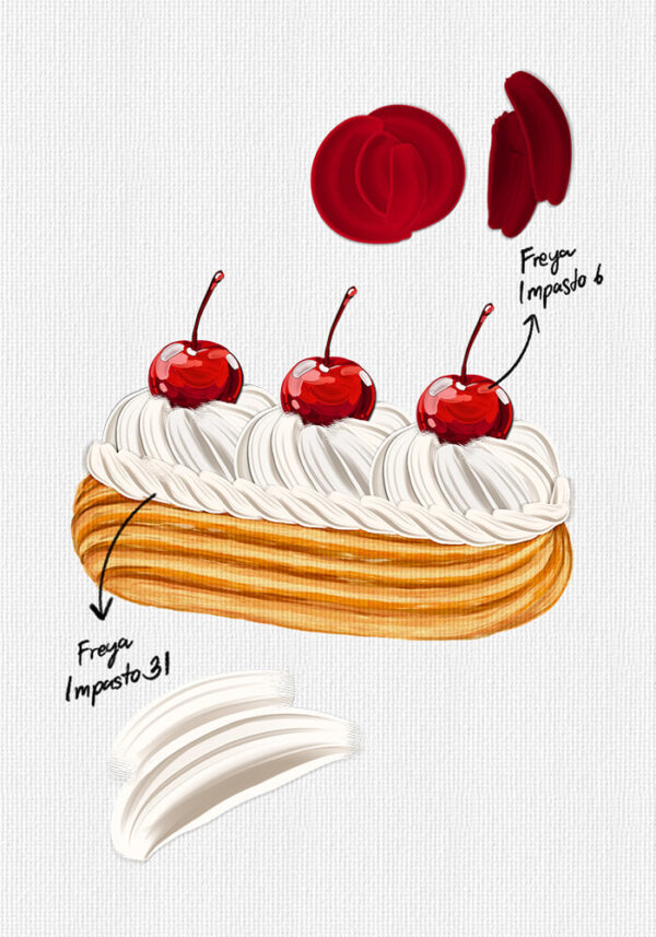 Freya's Impasto - Thick Paint Brush for Procreate - Image 6